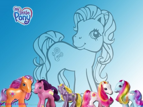  My Little pony achtergrond