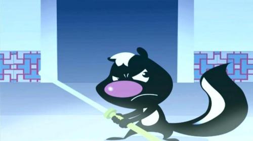 Skunk's Fighting Pose
