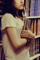Bella in Library  - twilight-series fan art