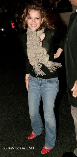  Bethany leaving MTV Studios - 11-1-2004
