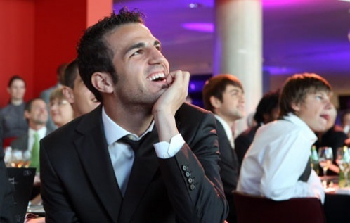  Cesc at the Arsenal Charity Ball