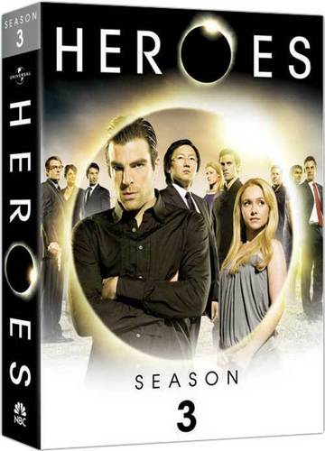  Heroes SEASON 3 DVD COVER!
