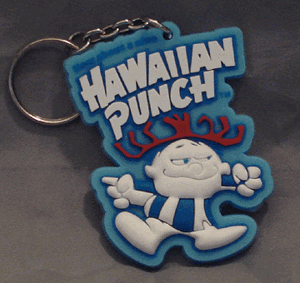 Hawaiin Punch Punchy Keychain