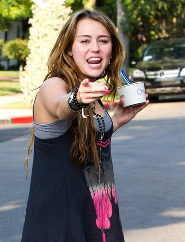  Miley @ YourTree in Studio City
