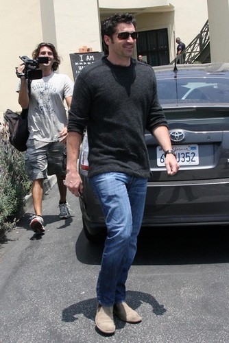 Patrick Dempsey Leaving Lunch In Brentwood