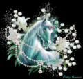 Pearls And Lillies,Animated - unicorns photo