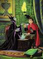 Prince Phillip and Maleficent - sleeping-beauty photo