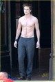 Robert Pattinson: ‘New Moon’ Shirtless! - twilight-series photo