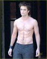 Robert Pattinson: ‘New Moon’ Shirtless! - twilight-series photo