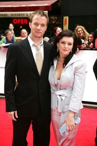  Rupert Penry-Jones and his wife,Dervla Kirwan - BAFTA Awards