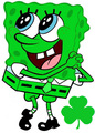 St. Patrick's Day Spongebob - spongebob-squarepants fan art