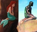 The Little Mermaid Sculpture - disney-princess photo