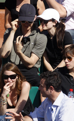  Hayden Christensen and Rachel Bilson at the French Open