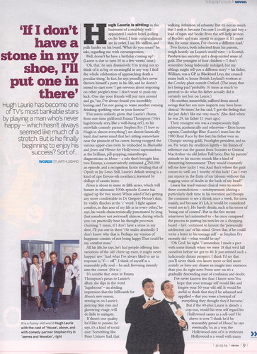  Hugh's interview Sunday telegraph