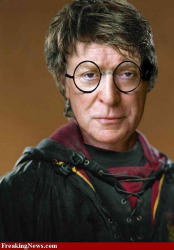  Michael Caine as Harry Potter