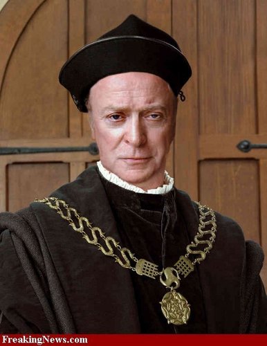 Michael Caine as a Nobleman