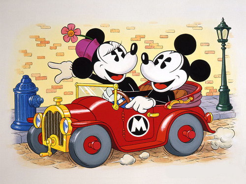  Mickey and Minnie वॉलपेपर