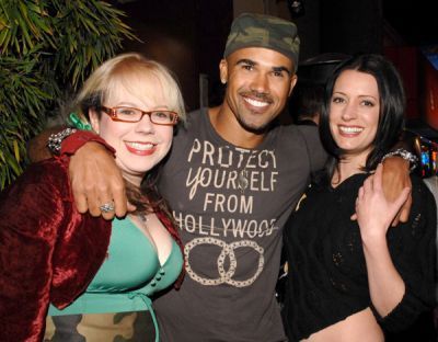  Paget with Shemar Moore and Kirsten Vangsness