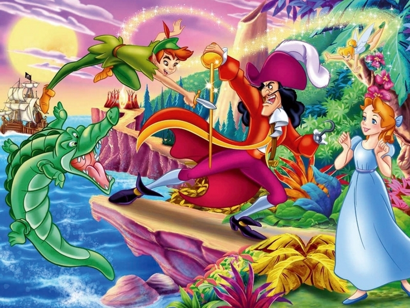 wallpaper disney. Peter Pan Wallpaper - Disney