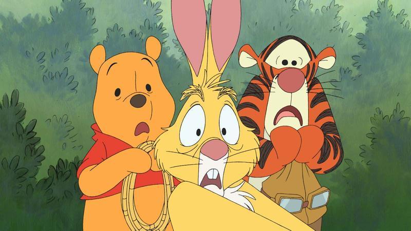Winnie the Pooh, Rabbit and