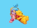 winnie-the-pooh - Winnie the Pooh and Piglet Wallpaper wallpaper