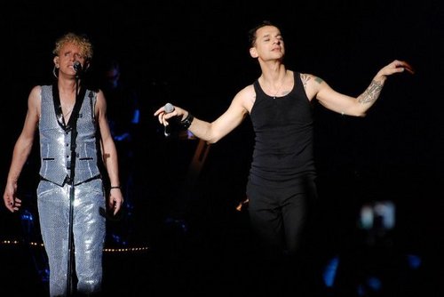 With Depeche Mode