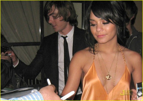  Zac and Vanessa at एमटीवी Movie Awards after party