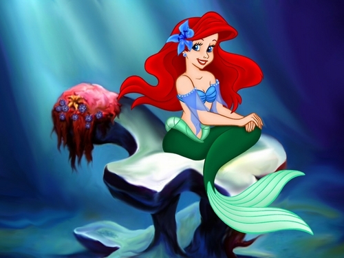  Walt ディズニー 壁紙 - Princess Ariel