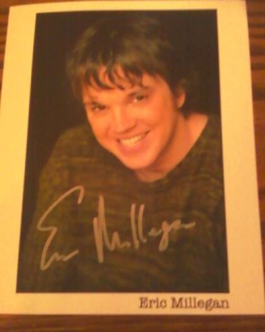 Autographed photo of Eric Millegan