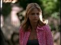 buffy-the-vampire-slayer - Buffy: Pink leopard print shirt (worn at the end of Lover's Walk) screencap