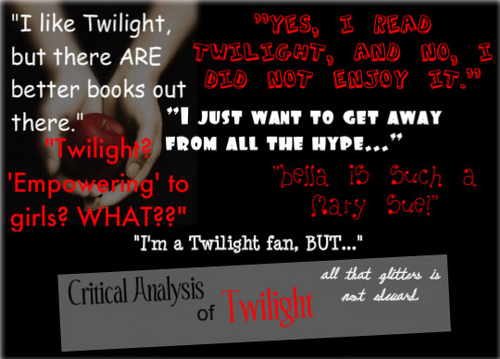  Critical Analysis of Twilight