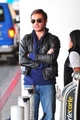 Ed Westwick flies into LAX Airport - gossip-girl photo