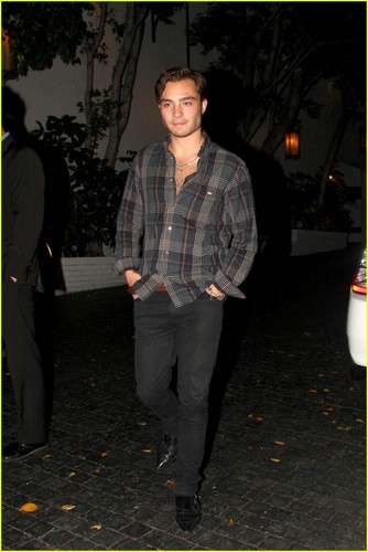  Ed Westwick is a Chest Hair Hottie