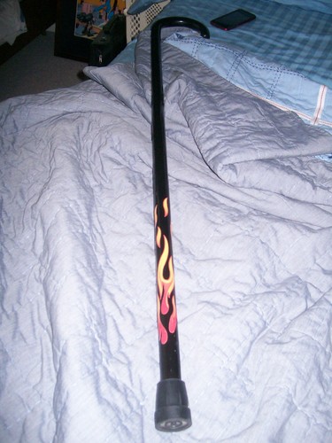  My very own flame cane :)