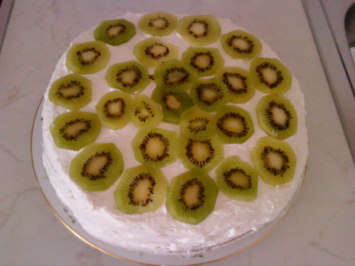 Nikky´s kiwi cake