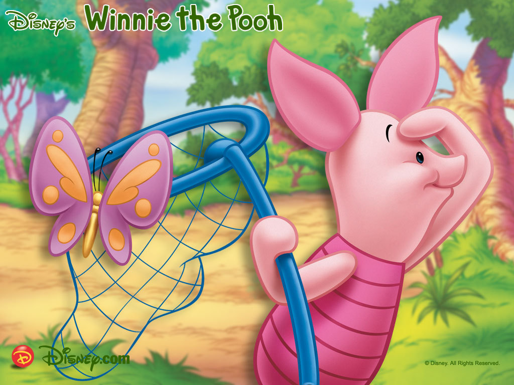 Winnie the Pooh, Piglet Wallpaper