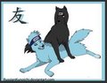 naruto wolves - anime fan art