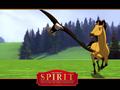 spirit-stallion-of-the-cimarron - spirit and eagle wallpaper