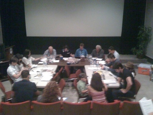  Cast read though 7.01