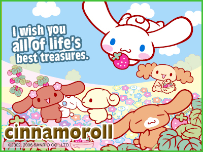  Cinnamoroll Treasures E-Card