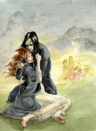 snape and lily. Snape amp; Lily Evans Fan Art