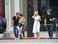 Jessica and Ed out and about in LA - gossip-girl photo