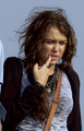 Miley on set "The Last Song" - miley-cyrus photo