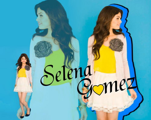  Selena Gomez kertas dinding