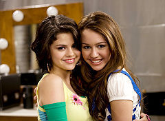  Selena Gomez and Miley Cyrus