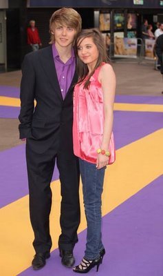  Tom and Maddie at the Hannah Montana Premiere
