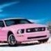 pink mustang - pink-color icon