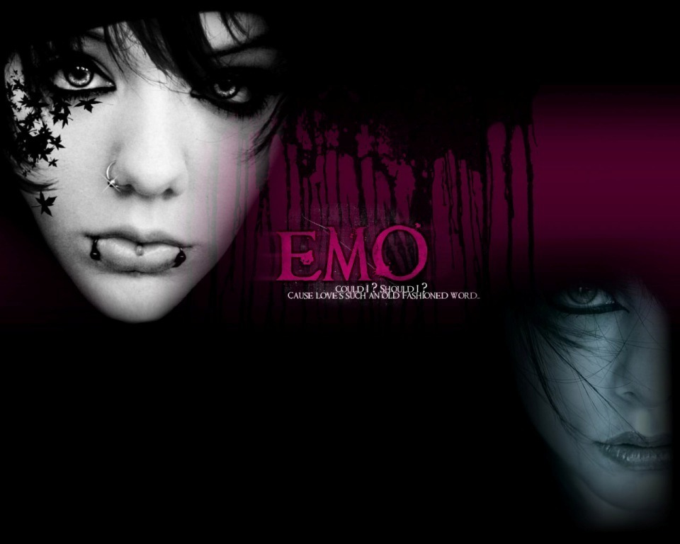 wallpaper emo girl. [Emo] - emo girls Wallpaper