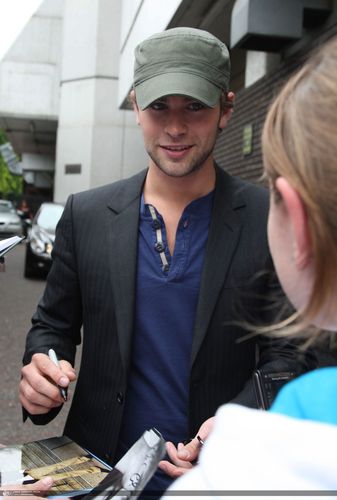  Chace Crawford in लंडन