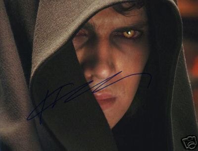  Hayden Christensen autograph